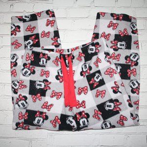 ❤️🐭 Minnie Mouse Fleece Pajama Pants · Disney · Size S 🐭❤️